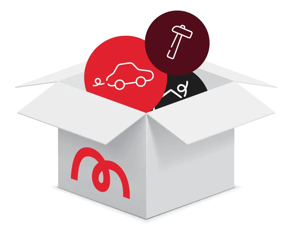 Bild som visar på hur man samlar ihop gamla lån